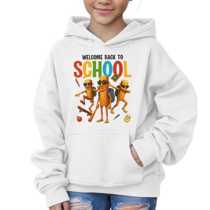 Tung Tung Sahur Back To School Brainrot Meme Boys Girls Kid Graphic Kid Hoodie