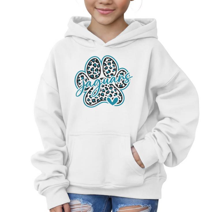 Vintage Jaguar School Sports Team Spirit Back To School Graphic Kid Hoodie