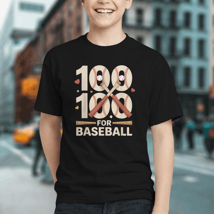 100 Days Of School Baseball Love Valentine’s Day Men Women Graphic Youth 100 Days Of School Baseball Love Valentine’s Day Men Women Graphic Youth