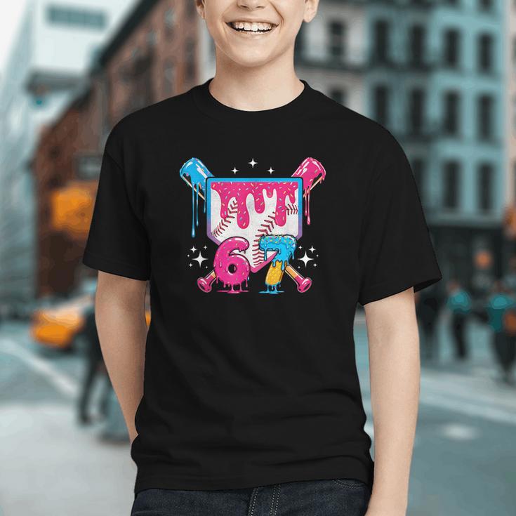 67 Six Seven Ice Cream Drip Baseball Boys Youth Graphic Youth 67 Six Seven Ice Cream Drip Baseball Boys Youth Graphic Youth