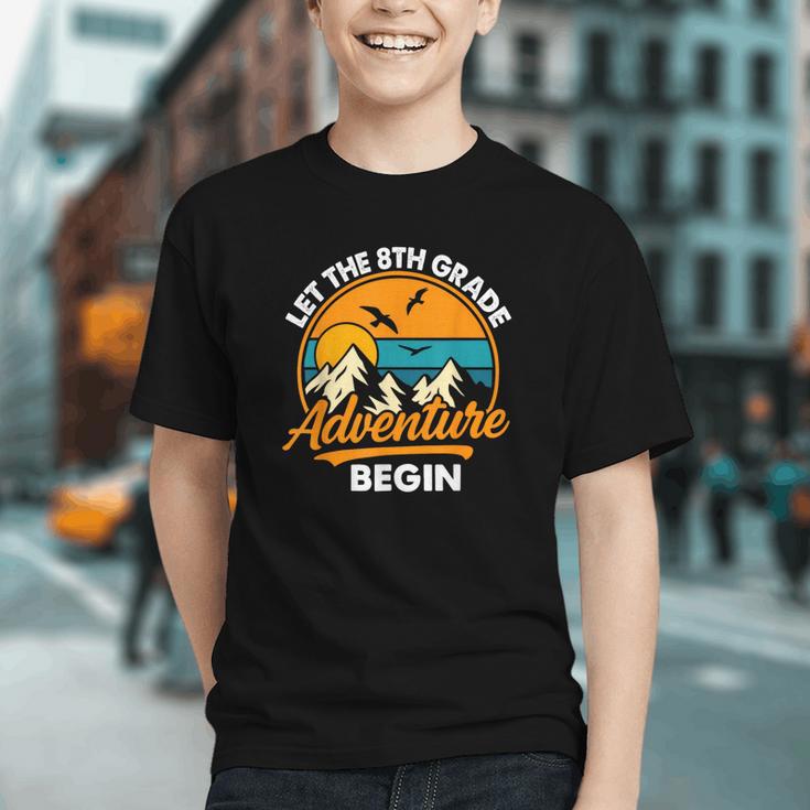 8th Grade Adventure Awaits! Back to School Youth T-shirt 8th Grade Adventure Awaits! Back to School Youth T-shirt