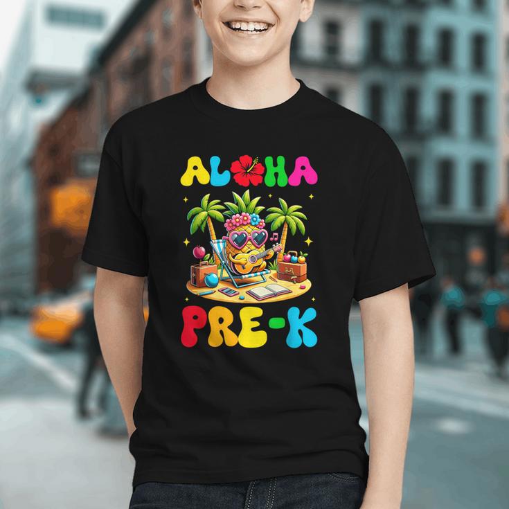 Aloha Pre-K! Tropical Pineapple Back to School Youth T-shirt Aloha Pre-K! Tropical Pineapple Back to School Youth T-shirt