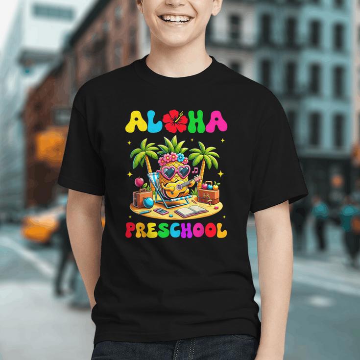 Aloha Preschool Pineapple Hawaii Back To School Kids Girl Graphic Youth Aloha Preschool Pineapple Hawaii Back To School Kids Girl Graphic Youth