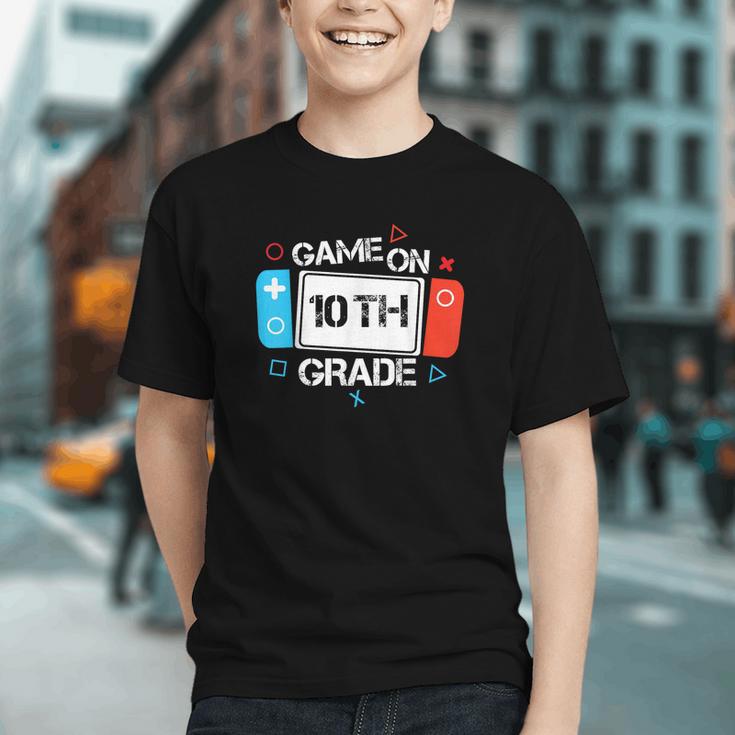Back To School Game On 10th Grade Gamer Kids Boys Girl Graphic Youth Back To School Game On 10th Grade Gamer Kids Boys Girl Graphic Youth