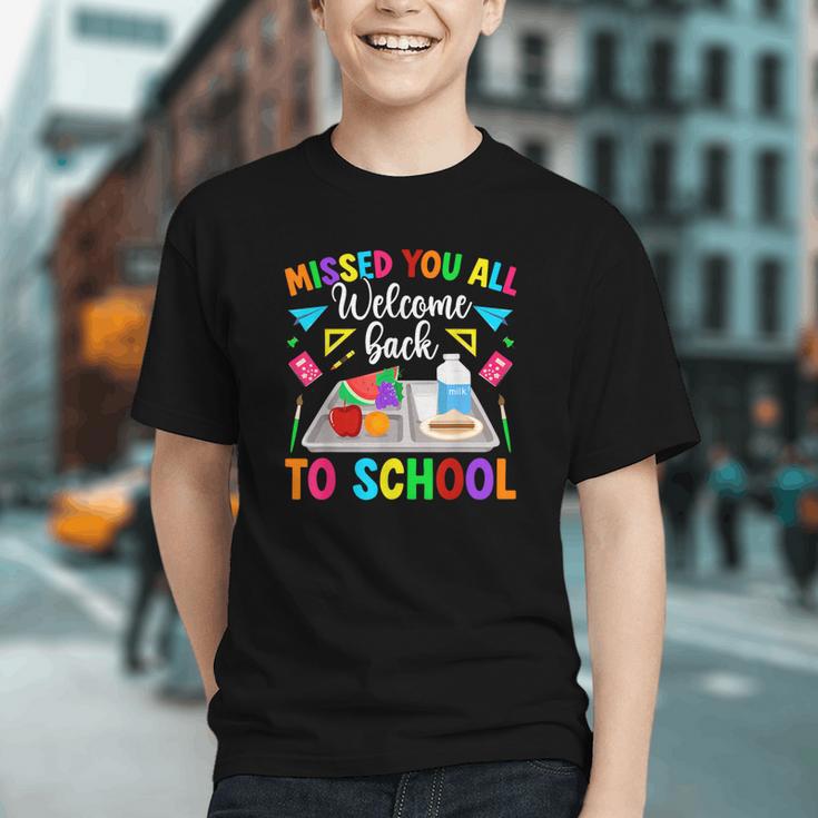 Back To School Lunch Lady First Day Of School Lunch Lady Graphic Youth