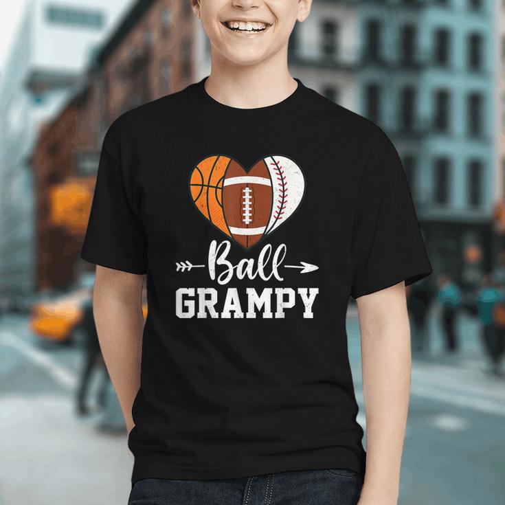 Ball Grampy Basketball Football Baseball Player Graphic Youth