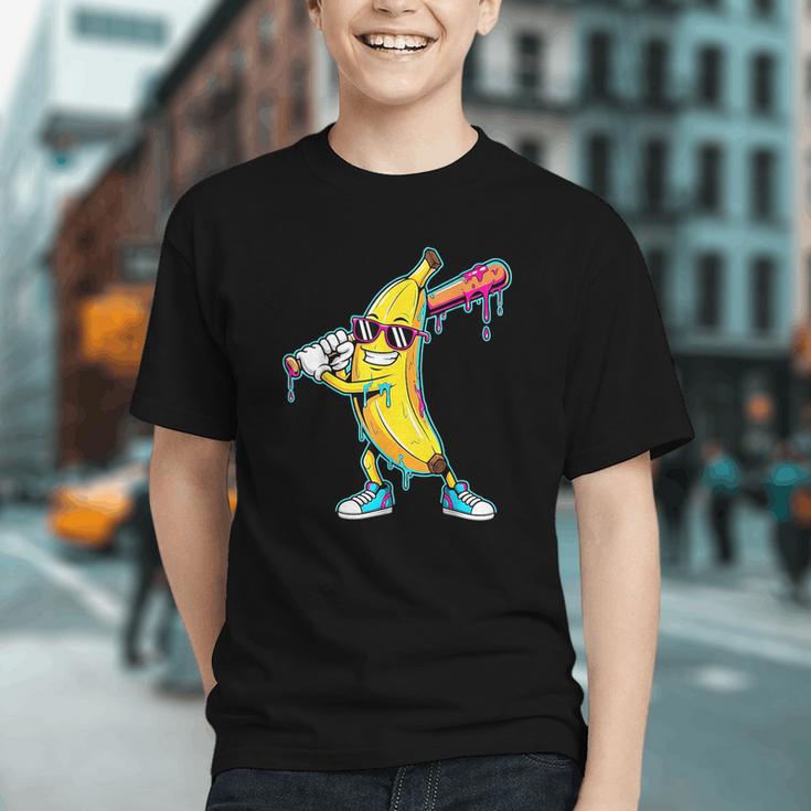Banana Baseball Drip Kids Youth Boys Girls Graphic Youth Banana Baseball Drip Kids Youth Boys Girls Graphic Youth
