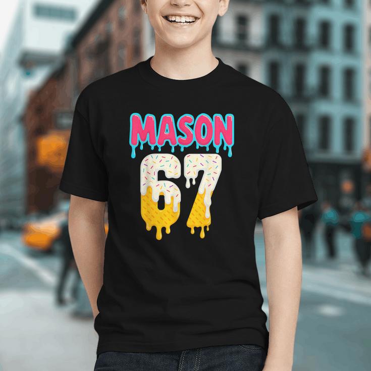 Baseball 6 7 Ice Cream Drip Number 67 Six Seven Meme Graphic Youth Baseball 6 7 Ice Cream Drip Number 67 Six Seven Meme Graphic Youth