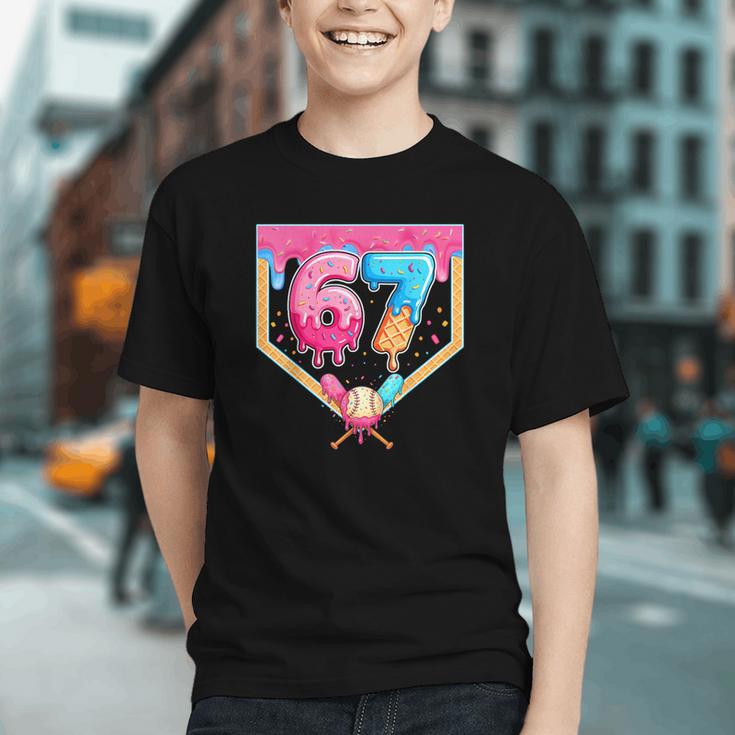 Baseball 67 Six Seven Meme Drip 6 7 Boys Girl Kids Graphic Youth Baseball 67 Six Seven Meme Drip 6 7 Boys Girl Kids Graphic Youth