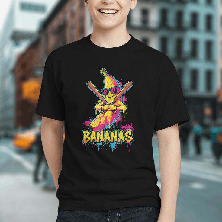 Baseball Banana Graffiti Urban For Kids Graphic Youth Baseball Banana Graffiti Urban For Kids Graphic Youth