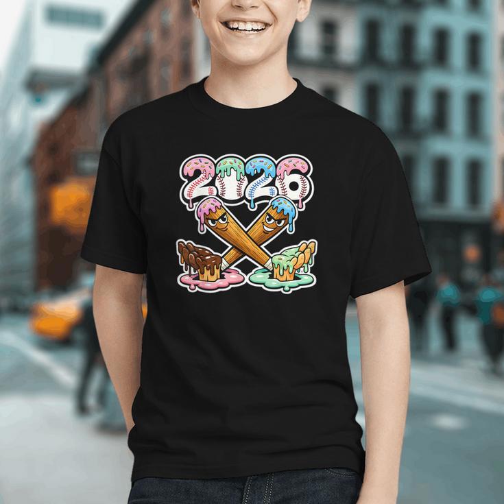 Baseball Bat 2026 Hands Drip Boys Ice Cream Dripping Youth Graphic Youth