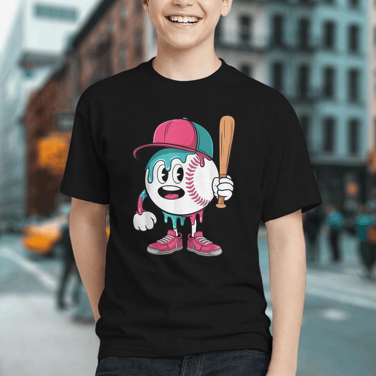 Baseball Drip Boys Ice Cream Youth Graphic Youth