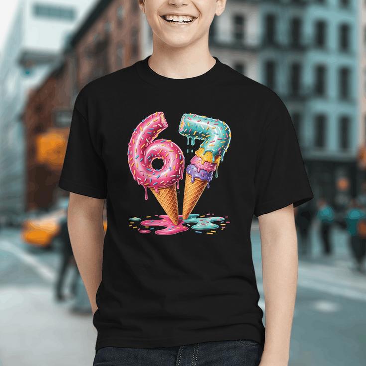 Baseball Drip Ice Cream 67 Graphic Youth Baseball Drip Ice Cream 67 Graphic Youth