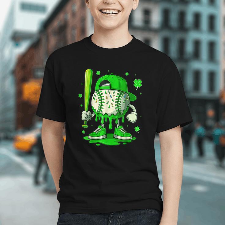 Baseball Drip Icecream Apparel Youth Boy St Patricks Day Graphic Youth