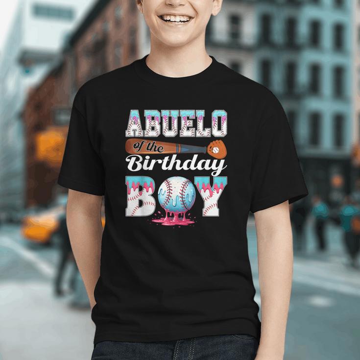 Baseball Ice Cream Drip Abuelo Of The Birthday Boy Graphic Youth Baseball Ice Cream Drip Abuelo Of The Birthday Boy Graphic Youth