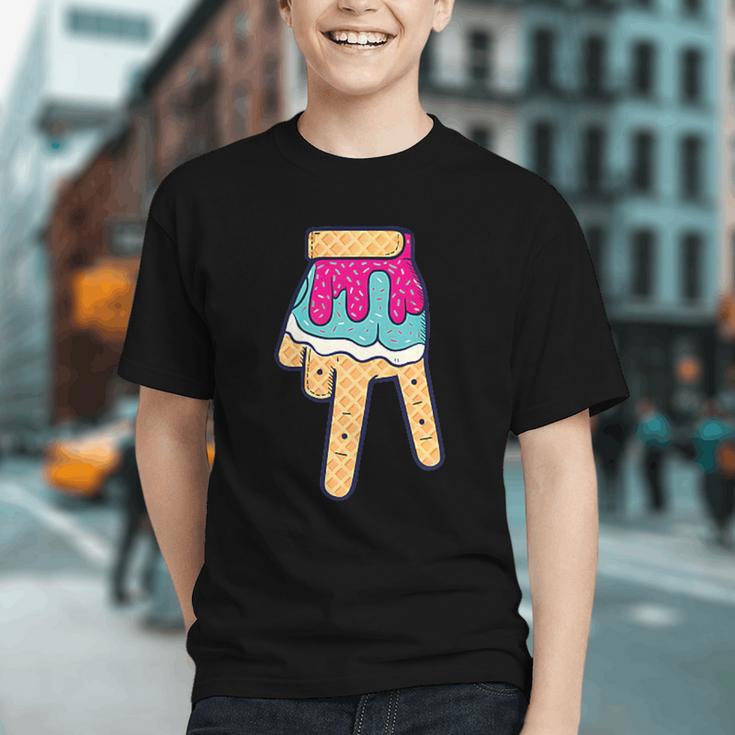 Baseball Ice Cream Drip Home Plate Glove Respect Drip 2 Side Graphic Youth Baseball Ice Cream Drip Home Plate Glove Respect Drip 2 Side Graphic Youth