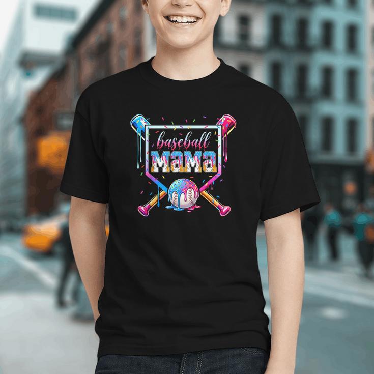 Baseball Mama Ice Cream Drip For Men Women Boy Kids Graphic Youth