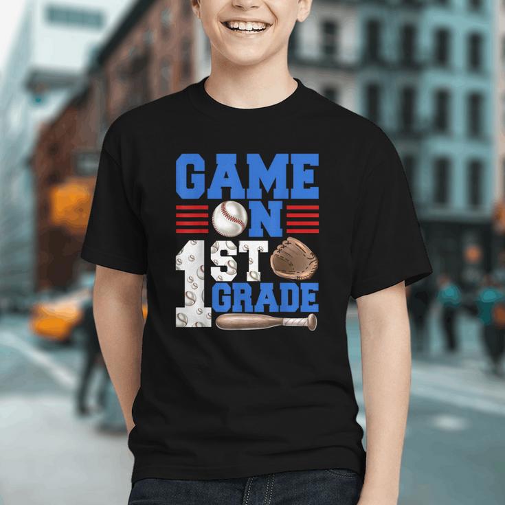 Batter Up for 1st Grade! Baseball Back to School Youth T-shirt Batter Up for 1st Grade! Baseball Back to School Youth T-shirt