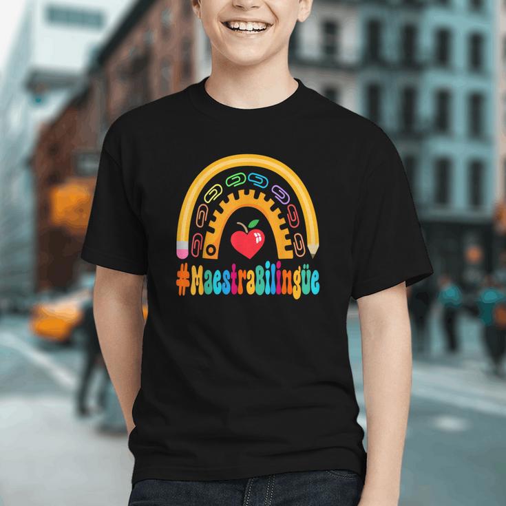 Bilingual Teacher Pride! Back to School Youth T-Shirt Bilingual Teacher Pride! Back to School Youth T-Shirt