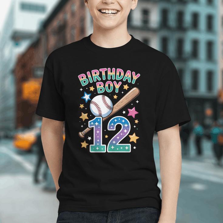Birthday Boy 12th Birthday Baseball Graphic Youth Birthday Boy 12th Birthday Baseball Graphic Youth