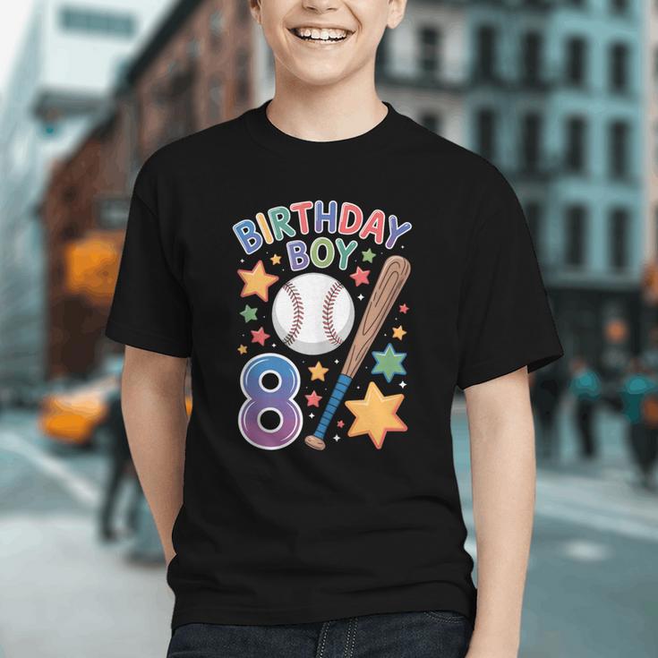 Birthday Boy 8th Birthday Baseball Graphic Youth Birthday Boy 8th Birthday Baseball Graphic Youth