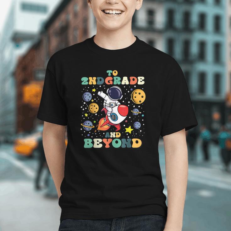 Blast Off to 2nd Grade! Astronaut Back to School Youth T-shirt
