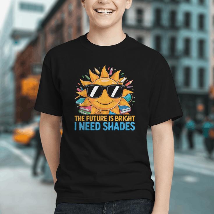 Bright Futures & Shades! Fun Back to School Youth T-shirt