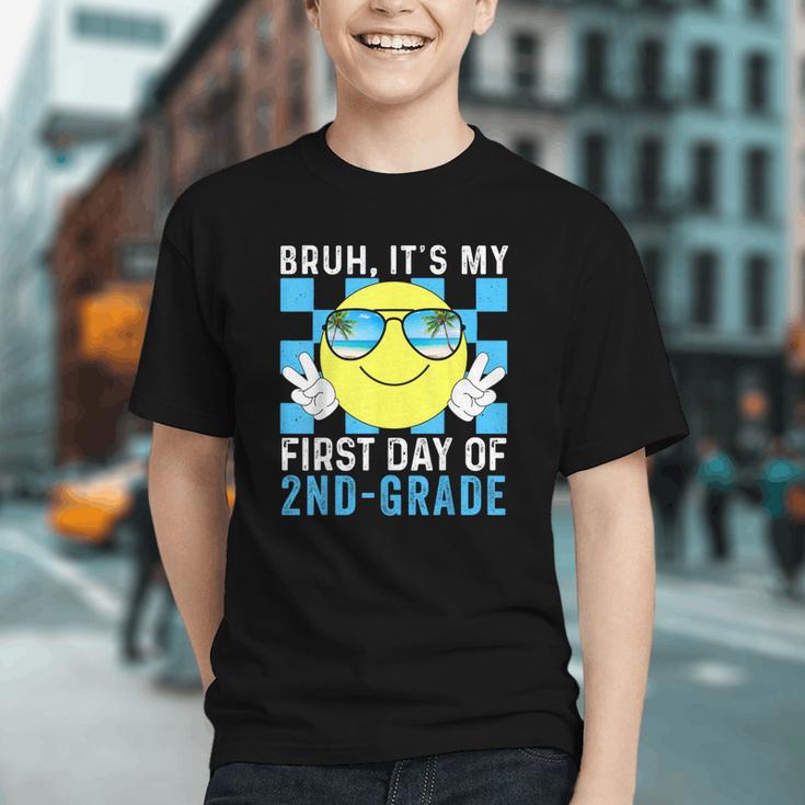 Bruh, 2nd Grade! First Day Back to School Youth T-Shirt