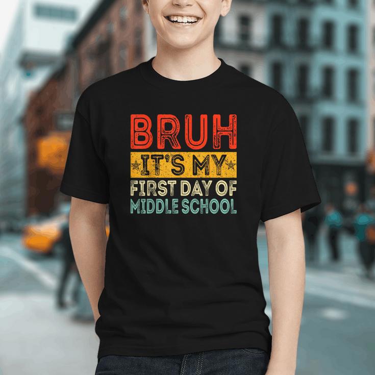 Bruh, Middle School Vibes! Back to School Youth T-Shirt Bruh, Middle School Vibes! Back to School Youth T-Shirt