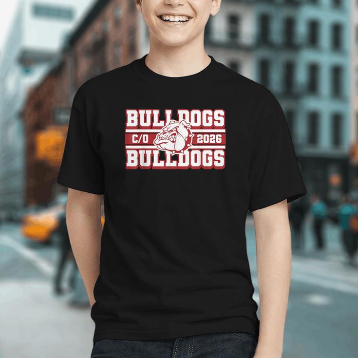 Bulldog Senior Spirit! Class of 2026 Back to School Youth T-Shirt