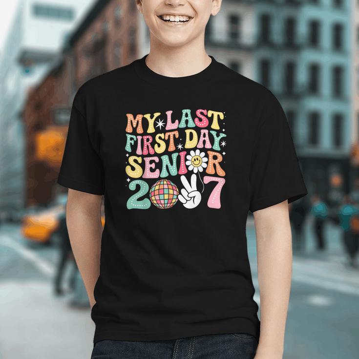 Cherish the Final First Day Senior 2027 Back to School Youth T-shirt Cherish the Final First Day Senior 2027 Back to School Youth T-shirt