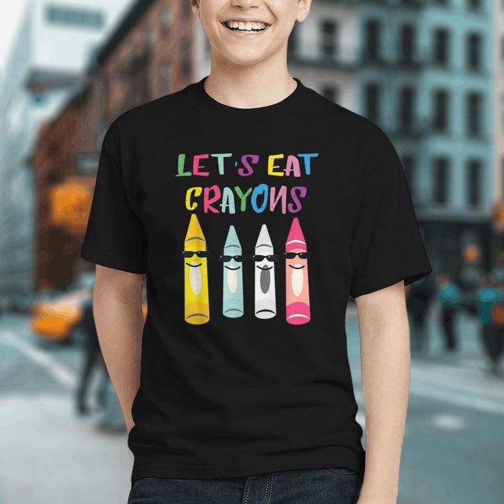 Chomp Into Kindergarten! Back to School Youth T-Shirt Chomp Into Kindergarten! Back to School Youth T-Shirt
