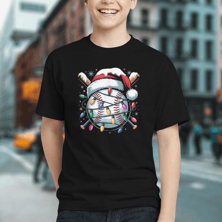 Christmas Baseball Boy Youth Kid Men Santa Hat Xmas Baseball Graphic Youth Christmas Baseball Boy Youth Kid Men Santa Hat Xmas Baseball Graphic Youth