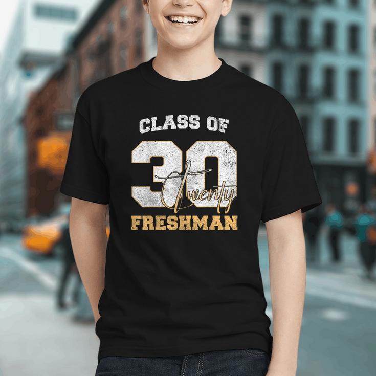 Class Of 2030 Freshman High School Back To School 9th Grade Graphic Youth