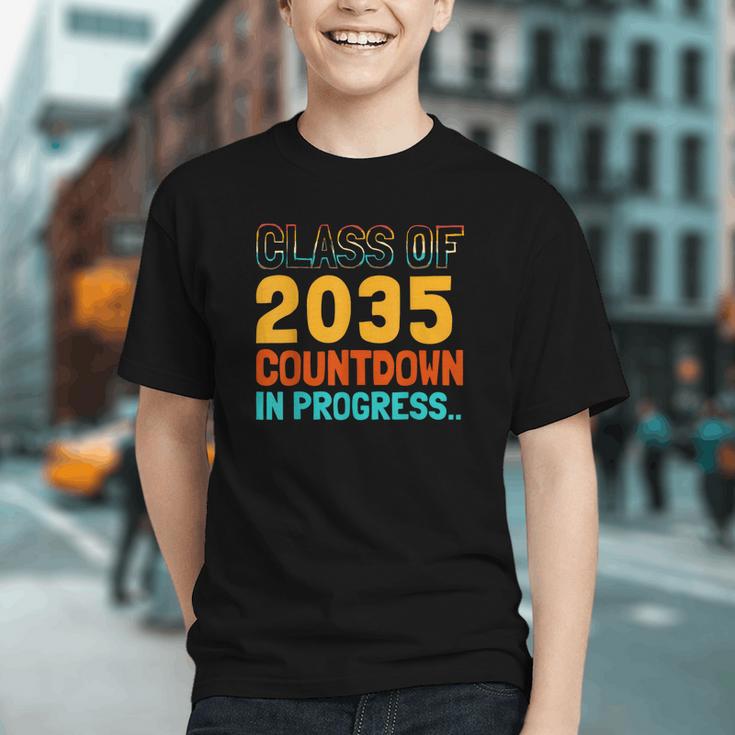 Class Of 2035 Countdown In Progress Fun Back To School Retro Graphic Youth Class Of 2035 Countdown In Progress Fun Back To School Retro Graphic Youth