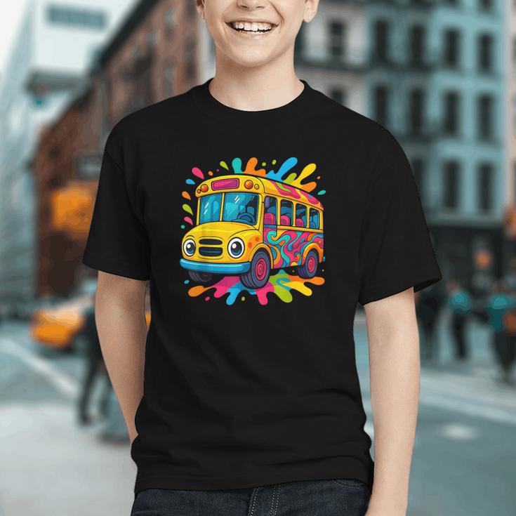 Colorful School Bus Driver Back To School Men Women Kids Graphic Youth Colorful School Bus Driver Back To School Men Women Kids Graphic Youth