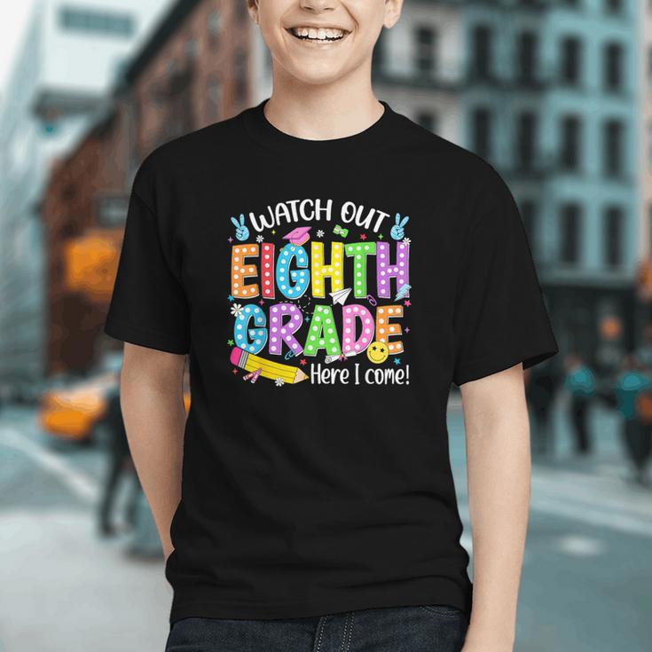 Conquer 8th Grade! Adventure Begins Back to School Youth T-shirt Conquer 8th Grade! Adventure Begins Back to School Youth T-shirt