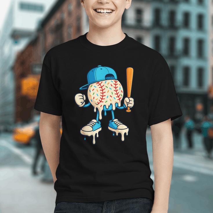 Cool Drip Baseball Shirt Youth Baseball Drip Graphic Youth Cool Drip Baseball Shirt Youth Baseball Drip Graphic Youth
