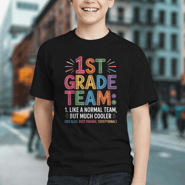 Cooler Than Ever: 1st Grade Team Back to School Youth T-Shirt Cooler Than Ever: 1st Grade Team Back to School Youth T-Shirt