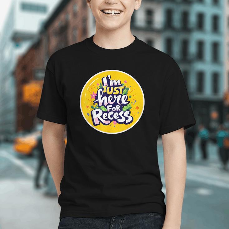 Counting Down to Recess! Funny Back to School Youth T-Shirt Counting Down to Recess! Funny Back to School Youth T-Shirt