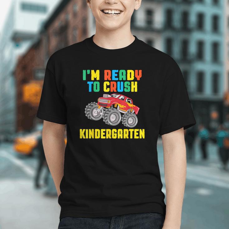 Crush Kindergarten! Dinosaur Back to School Youth T-shirt Crush Kindergarten! Dinosaur Back to School Youth T-shirt