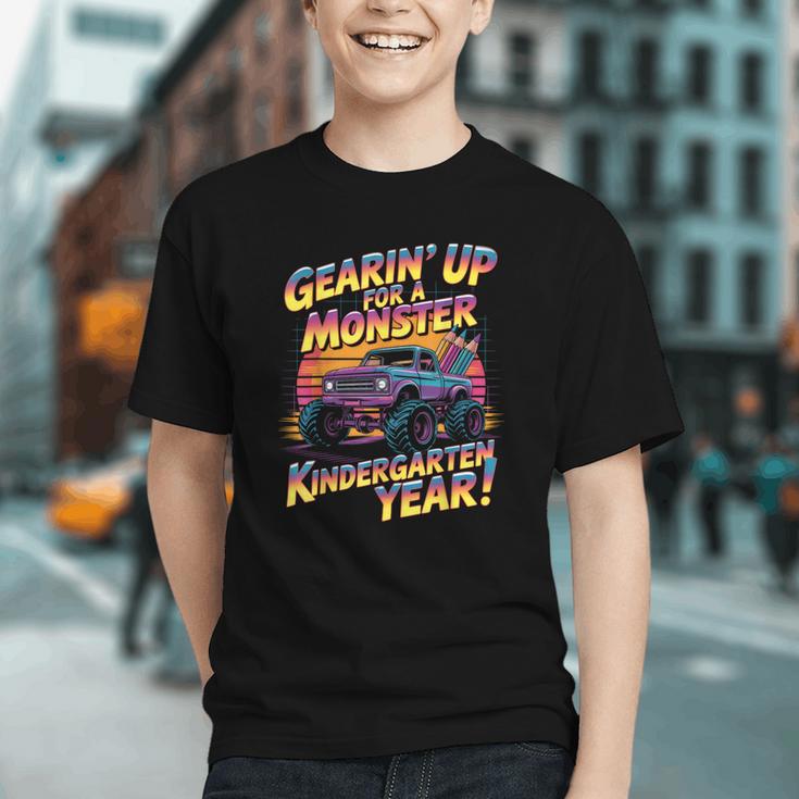 Crush Kindergarten! Monster Truck Back to School Youth T-shirt Crush Kindergarten! Monster Truck Back to School Youth T-shirt