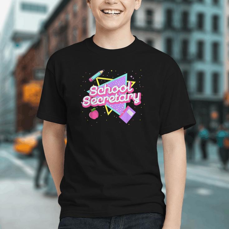 Cute School Secretary Shirt 80's 90's Back To School Graphic Youth Cute School Secretary Shirt 80's 90's Back To School Graphic Youth