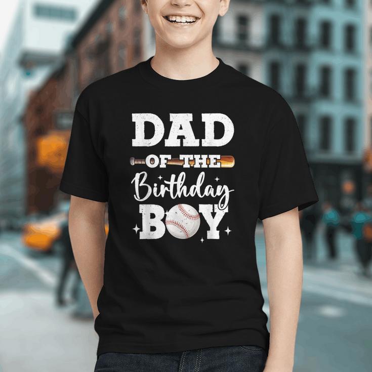 Dad Of The Birthday Boy Baseball Bday Family Graphic Youth Dad Of The Birthday Boy Baseball Bday Family Graphic Youth