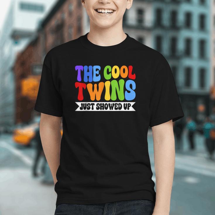 Double the Coolness Back to School Twin Youth T-shirt Double the Coolness Back to School Twin Youth T-shirt