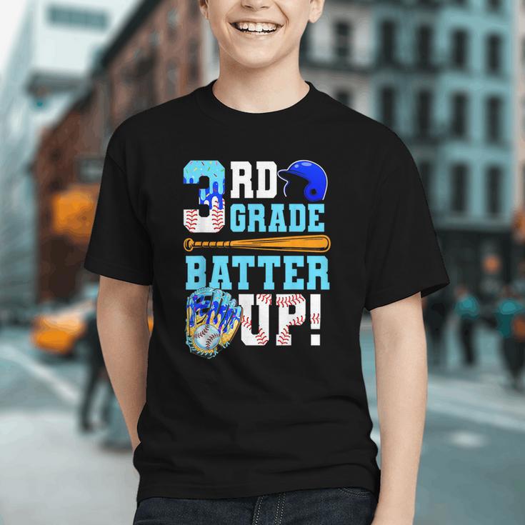 Dripping into 3rd Grade Baseball Back to School Youth T-Shirt