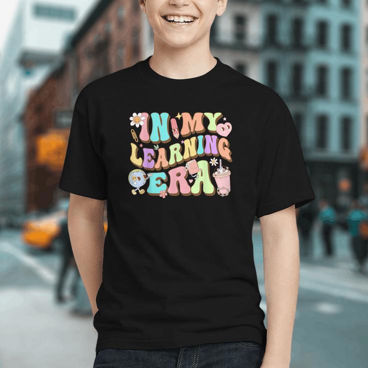 Embracing My Learning Era Back to School Youth T-Shirt Embracing My Learning Era Back to School Youth T-Shirt