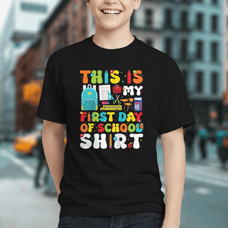 First Day Of School Shirt Boys Girls Back To School Graphic Youth First Day Of School Shirt Boys Girls Back To School Graphic Youth