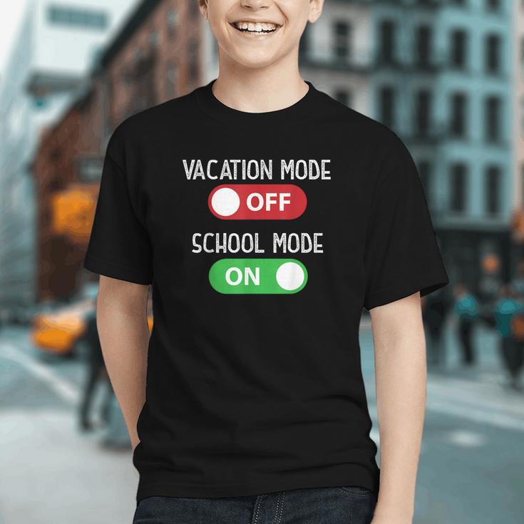 Flip the Switch to School Mode! Back to School Youth T-shirt