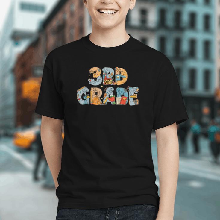Floating into 3rd Grade! Back to School Manatee Youth T-Shirt Floating into 3rd Grade! Back to School Manatee Youth T-Shirt